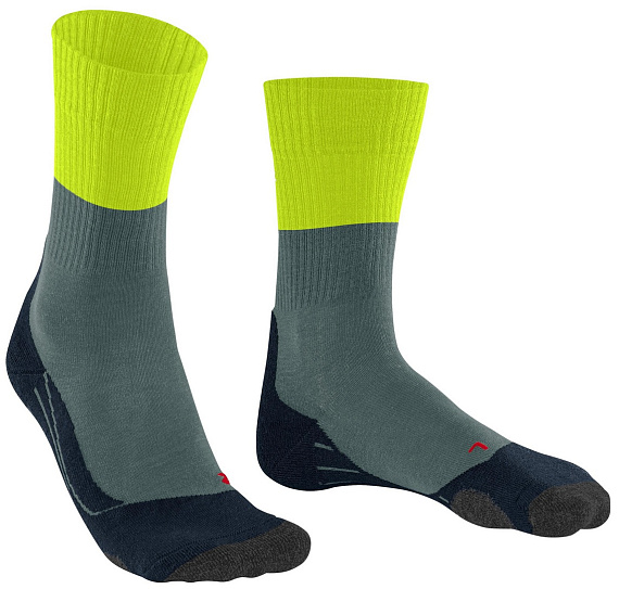 Носки мужские Falke TK2 Explore Steel Grey - Фото 4 большая
