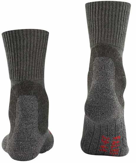 Носки мужские Falke TK1 Adventure Asphalt Mel - Фото 4 большая