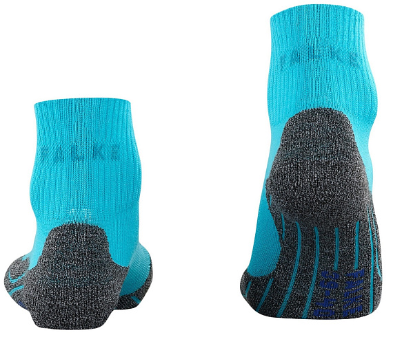 Носки женские Falke TK2 Explore Cool Short Peacock Blue - Фото 3 большая