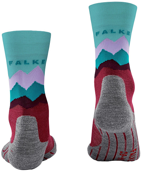 Носки женские Falke TK2 Crest Cranberry - Фото 3 большая