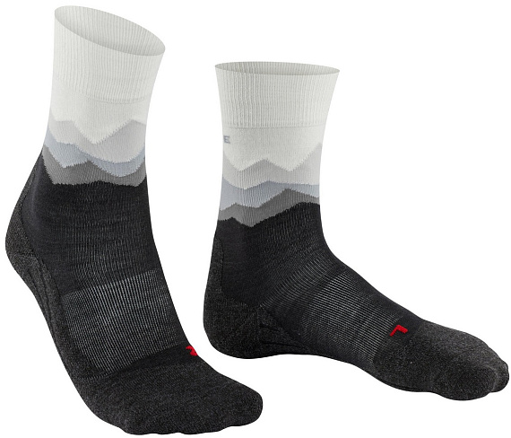 Носки женские Falke TK2 Crest Black - Фото 7 большая