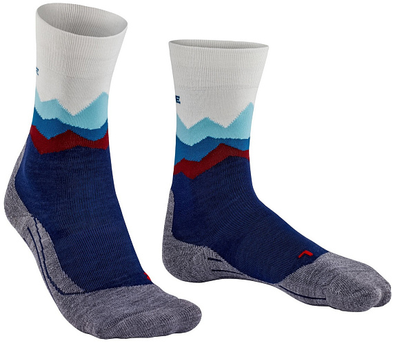 Носки женские Falke TK2 Crest Dark Night - Фото 4 большая