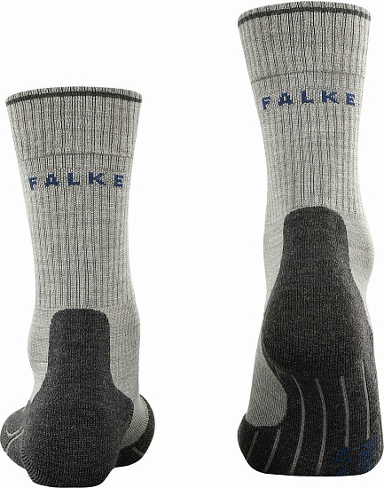 Носки женские Falke TK2 Wool Silk Light Grey - Фото 3 большая