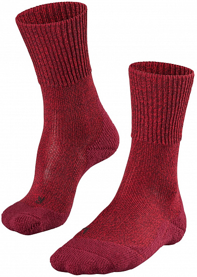 Носки женские Falke TK1 Wool Trekking Scarlet - Фото 1 большая