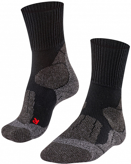 Носки женские Falke TK1 Trekking Adventure Black-Mix - Фото 1 большая
