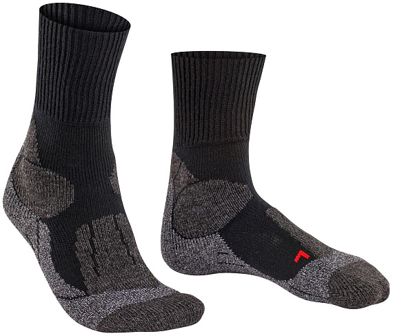 Носки женские Falke TK1 Trekking Adventure Black-Mix - Фото 4 большая