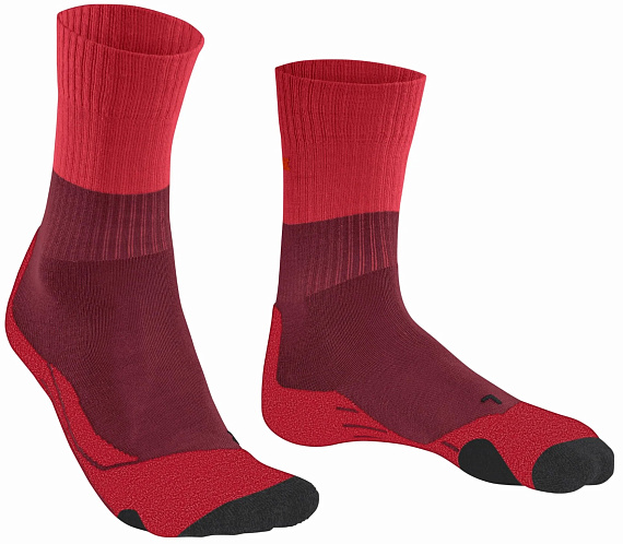 Носки женские Falke TK2 Explore Merlot - Фото 7 большая