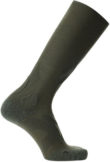 Носки мужские UYN Defender Merino High Tactical Green - Фото 3 большая