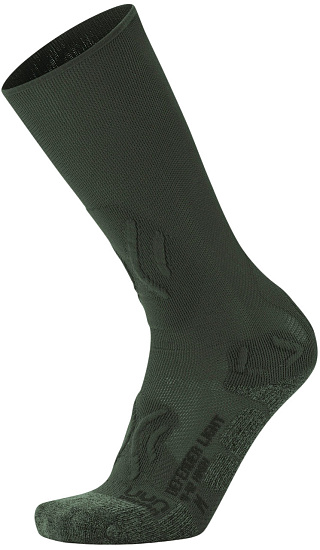 Носки женские UYN Defender Merino High Tactical Green - Фото 1 большая