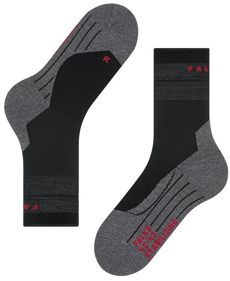 Носки женские Falke TK Stabilizing Black - Фото 5 большая