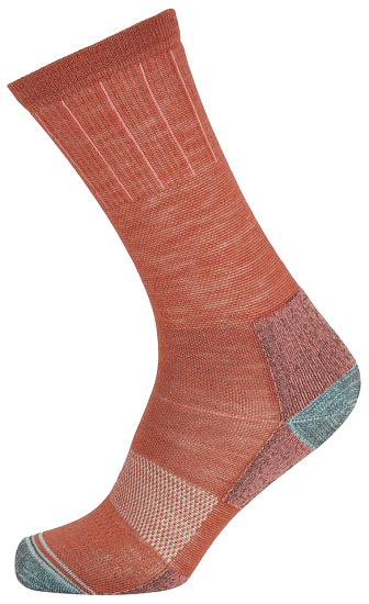 Носки Lorpen Pro Trek Merino Light Mid Crew PTLMC Washed Bordeaux - Фото 1 большая
