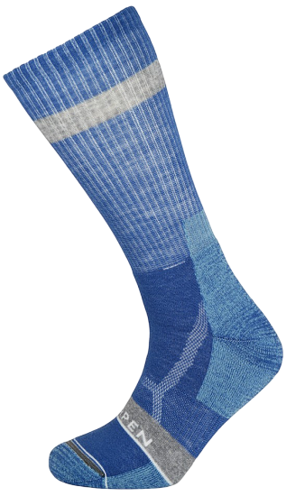 Носки женские Lorpen Merino Hike Midweight Crew MHMCW Bijou Blue - Фото 1 большая