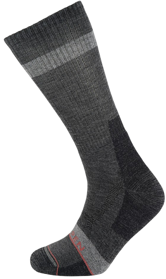 Носки женские Lorpen Merino Hike Midweight Crew MHMCW Whales Grey - Фото 1 большая