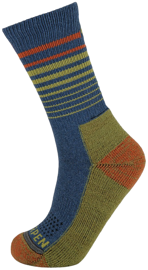 Носки детские Lorpen Wool Hike Midweight Crew MHMK Blue - Фото 1 большая