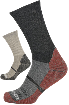 Носки Lorpen Wool Hike 2 Pack Crew (2 пары) MH2PC Whales Grey/Arena