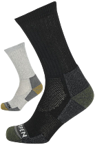 Носки Lorpen Wool Hike 2 Pack Crew (2 пары) MH2PC Black/Light Granite