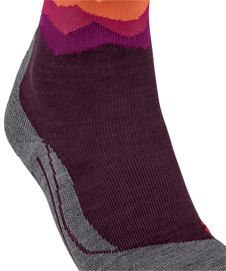 Носки женские Falke TK2 Crest Dark mauve - Фото 4 большая