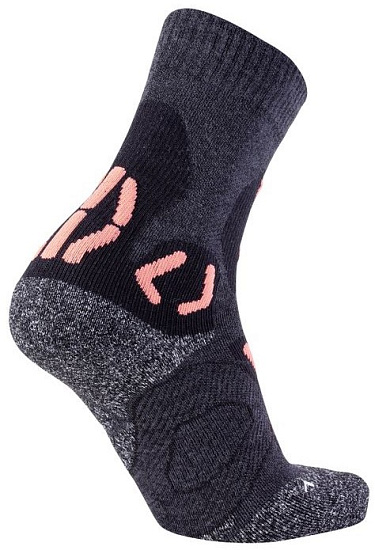 Носки женские UYN Trekking Nature Merino Anthracite/Coral - Фото 2 большая