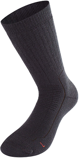 Носки детские Lenz Trekking 6.0 Black - Фото 1 большая