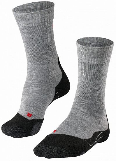Носки мужские Falke TK2 Explore Light grey - Фото 1 большая