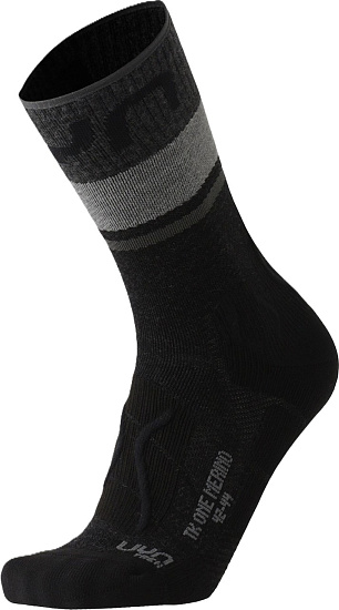 Носки мужские UYN Trekking One Merino Anthracite/Black - Фото 1 большая