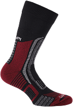Носки Accapi Trekking Ultralight Crew Black/Red Melange