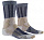 Носки женские X-Socks Trek Path Midnight Blue/Walnut Brown - Фото 1 малая