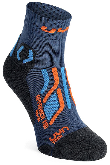 Носки мужские UYN Trekking Approach Mid 2Prs Blue/Orange/GreyMelange - Фото 2 большая