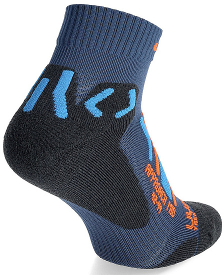 Носки мужские UYN Trekking Approach Mid 2Prs Blue/Orange/GreyMelange - Фото 3 большая