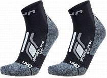 Носки женские UYN Trekking Approach Mid 2Prs Black/Grey