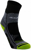 Носки детские Accapi Trekking Ultralight Black/Lime