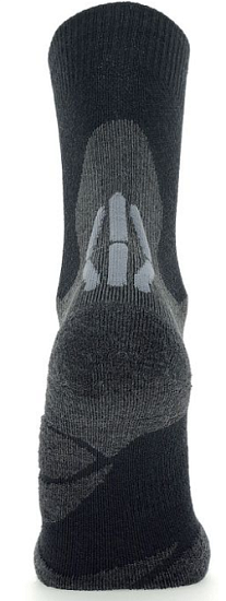 Носки женские UYN Trekking 2In Merino Mid Black/Grey - Фото 2 большая