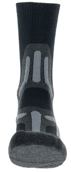 Носки женские UYN Trekking 2In Merino Mid Black/Grey - Фото 4 большая