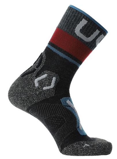 Носки мужские UYN Trekking One Merino Anthracite/Blue - Фото 3 большая