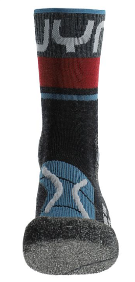 Носки мужские UYN Trekking One Merino Anthracite/Blue - Фото 4 большая