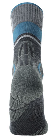 Носки мужские UYN Trekking One Merino Grey/Blue - Фото 2 большая