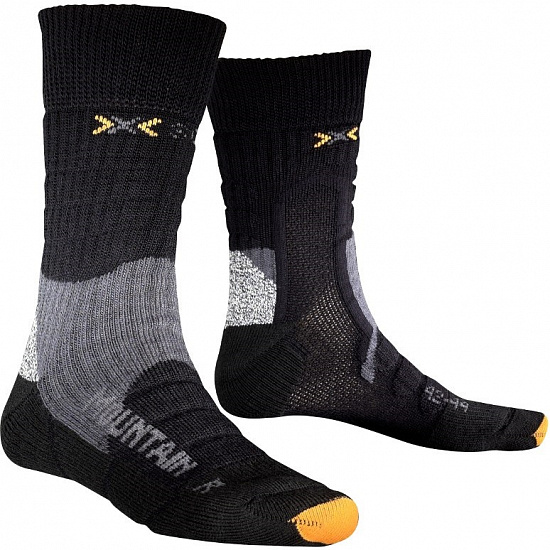 Носки X-Socks Trekking Mountain Extra Warm Mid Black - Фото 1 большая