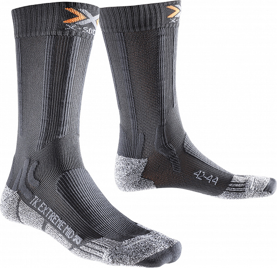 Носки X-Socks Trekking Extreme Light Mid Calf Anthracite/Grey Mouline - Фото 1 большая
