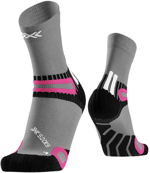 Носки X-Socks Hike Discover Ankle Clay Grey - Фото 1 большая