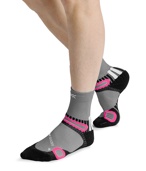 Носки X-Socks Hike Discover Ankle Clay Grey - Фото 2 большая