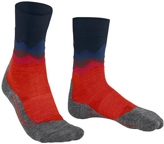 Носки мужские Falke TK2 Explore Samba Orange - Фото 5 большая
