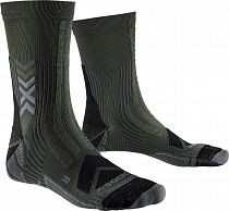Носки X-Socks Hike Expert Silver Crew Dark Sage/Black