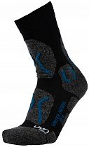 Носки мужские UYN Trekking Winter Merino Anthracite Melange/Petrol Blue