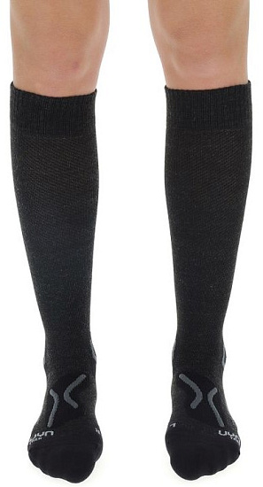 Носки женские UYN Trekking Explorer Support Black Melange/Anthracite - Фото 3 большая