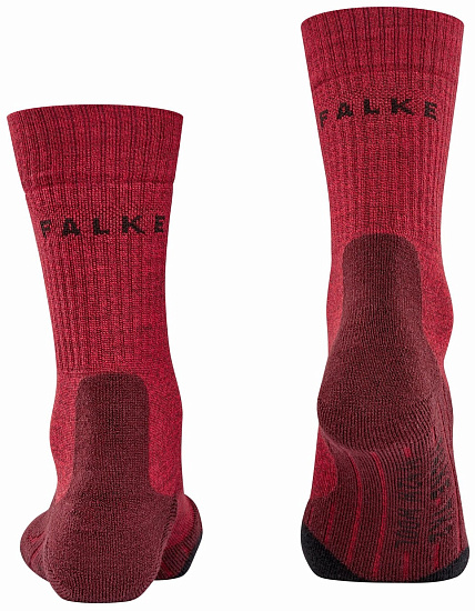 Носки женские Falke TK2 Wool Красный - Фото 2 большая