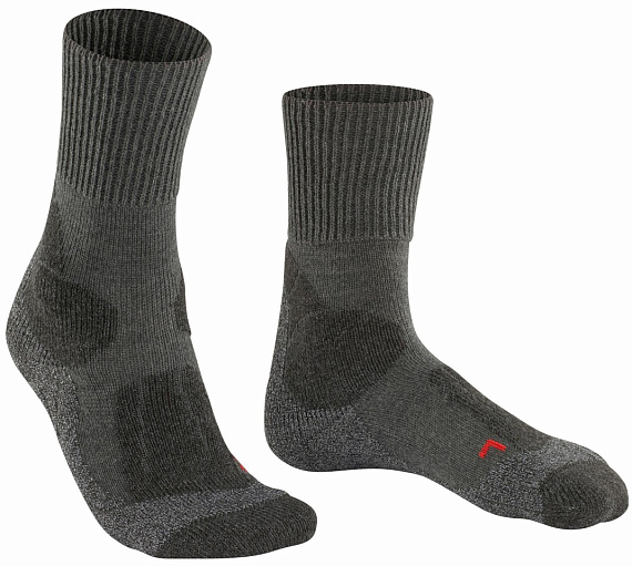 Носки женские Falke TK1 Adventure Asphalt mel. - Фото 3 большая