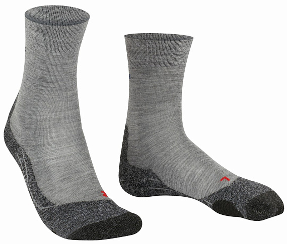 Носки женские Falke TK2 Melange Серый - Фото 3 большая