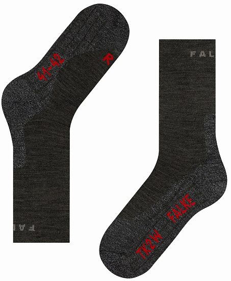 Носки женские Falke TK2 Sensitive Серый - Фото 6 большая