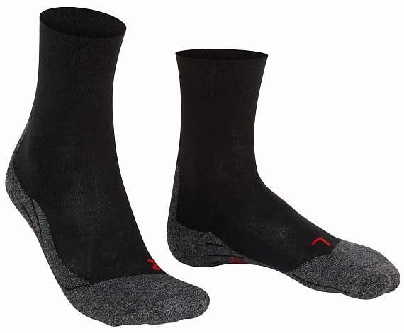 Носки женские Falke TK2 Sensitive Черный - Фото 3 большая