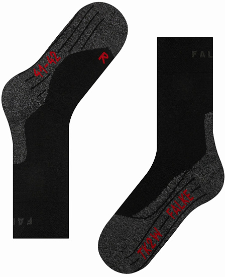 Носки женские Falke TK2 Sensitive Черный - Фото 6 большая